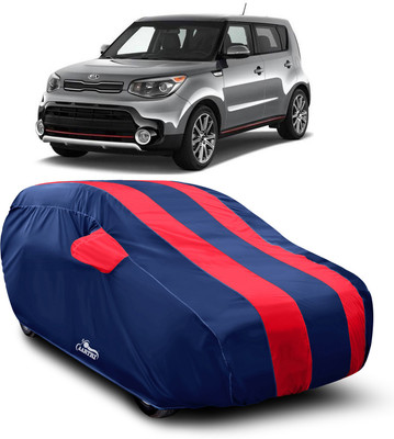 XAFO Car Cover For Kia Soul (With Mirror Pockets)(Red)