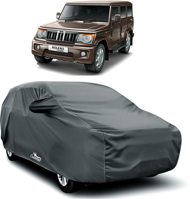 XAFO Car Cover For Mahindra Bolero (With Mirror Pockets)(Grey)