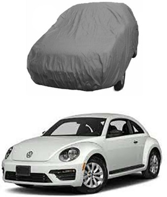 unik auto Car Cover For Volkswagen Beetle (Without Mirror Pockets)(Grey)