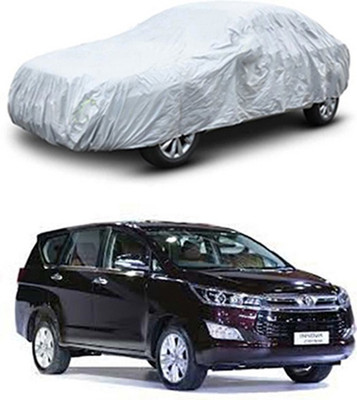 WildKraftZ Car Cover For Toyota Innova Crysta (Without Mirror Pockets)(Silver)