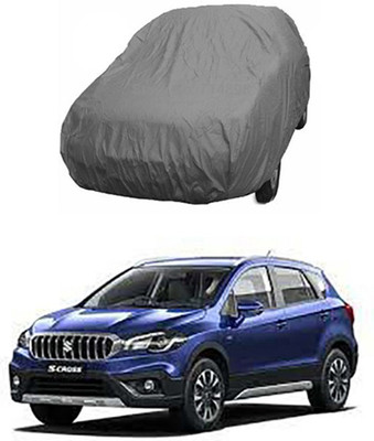 unik auto Car Cover For Maruti Suzuki S-Cross (Without Mirror Pockets)(Grey)