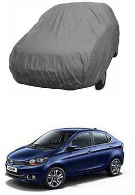 APNEK Car Cover For Tata Tigor (With Mirror Pockets)(Grey)
