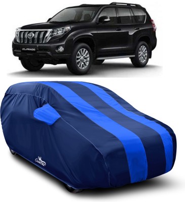 XAFO Car Cover For Toyota Land Cruiser Prado (With Mirror Pockets)(Blue)