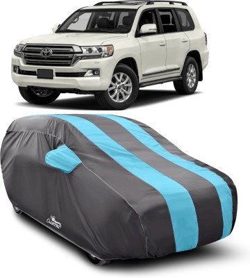 VITSOA Car Cover For Toyota Land Cruiser (With Mirror Pockets)(Blue)