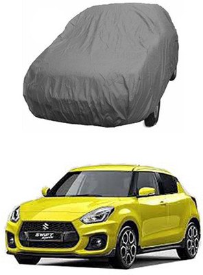 unik auto Car Cover For Maruti Suzuki Swift (Without Mirror Pockets)(Grey)