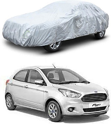 Wadhwa Creations Car Cover For Ford Figo (Without Mirror Pockets)(Silver)
