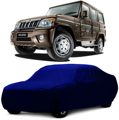 Chiefride Car Cover For Mahindra Bolero (Without Mirror Pockets)(Blue)