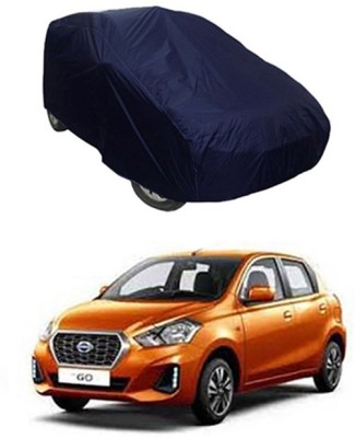 WildKraftZ Car Cover For Datsun Universal For Car (Without Mirror Pockets)(Blue)