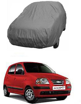 Wadhwa Creations Car Cover For Hyundai Santro Xing (Without Mirror Pockets)(Grey)