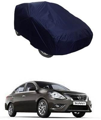 unik auto Car Cover For Nissan Sunny (Without Mirror Pockets)(Blue)
