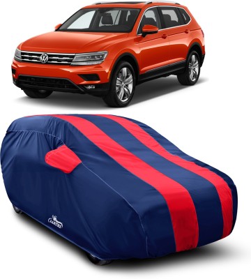 VITSOA Car Cover For Volkswagen Tiguan (With Mirror Pockets)(Red)