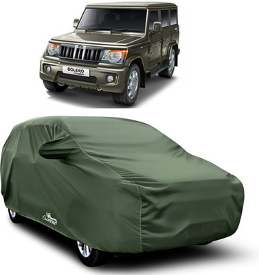 XAFO Car Cover For Mahindra Bolero (With Mirror Pockets)(Green)