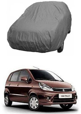 Wadhwa Creations Car Cover For Maruti Suzuki Zen Estilo (Without Mirror Pockets)(Grey)