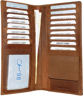 Style 98 15 Card Holder(Set of 1, Tan)