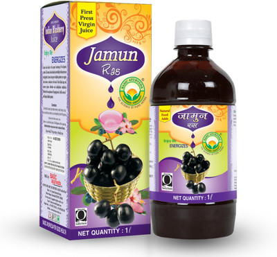 Basic Ayurveda Jamun Ras (Indian Black Berry)(2 x 1000 ml)