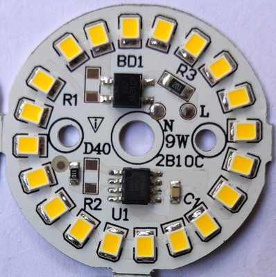 jivith 9 WATT DOB (Direct On Board) Cool White Color LED Bulb Raw Material Electronic Components Electronic Hobby Kit