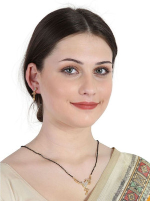 CHARMING JEWELS Alloy Gold-plated Gold Jewellery Set(Pack of 1)