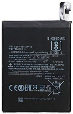 APTIVOS Mobile Battery For  Mi Redmi Note 6 Pro (BN48) 4000 mAh