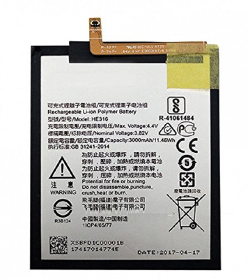 CaseTrendz Mobile Battery For  Nokia 6 HE316 HE317 HE335 TA-1000 TA-1003 TA-1021