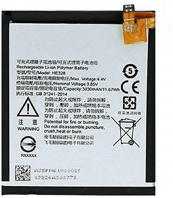 APTIVOS Mobile Battery For  Nokia 8 TA-1004, TA-1012, TA-1052 (HE328) 3030 mAh