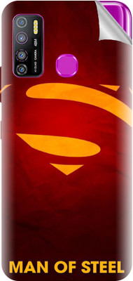 Snooky Infinix Hot 9 Pro Mobile Skin(Red)