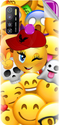 Snooky Infinix Hot 9 Pro Mobile Skin(Yellow)