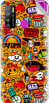tiddler Infinix Hot 9 Pro Mobile Skin(Multicolor)