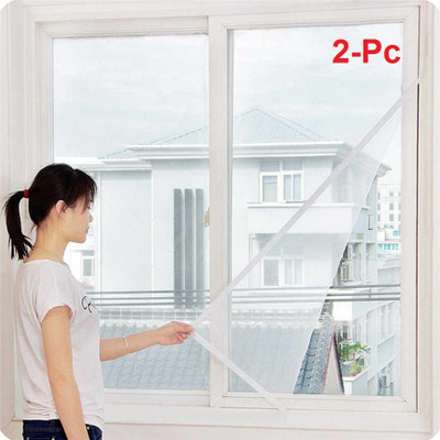 KANAHIYA TRADERS Nylon Adults Washable Mosquito Net Insect Mesh with Velcro Tape 4/5ft(120/150cm) 47/59in(White Color) (2 Packs)Insect Repellent Insect Fly Bug Mesh Screen- Velcro Model Mosquito Net(White, Frame Hung) KANAHIYA TRADERS Nylon Adults Washable Mosquito Net Insect Mesh with Velcro Tape 4/5ft(120/150cm) 47/59in(White Color) (2 Packs)Insect Repellent Insect Fly Bug Mesh Screen- Velcro Model Mosquito Net(White, Frame Hung)