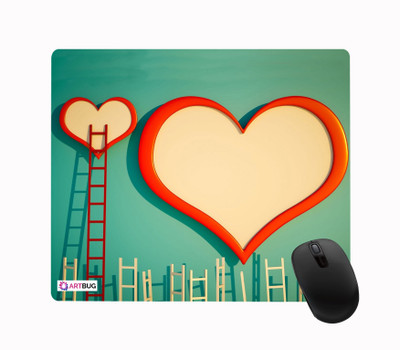ARTBUG Designer Printed Non-Slip Soft Mouse Pad for Optical/Laser Mouse (23cm x 19cm)- 219 Non Slip Base Mousepad(Multicolor)