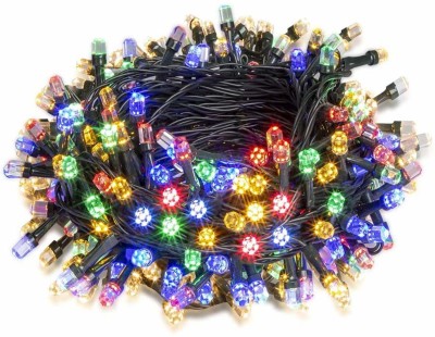 thriftkart 60 LEDs 12.19 m Multicolor Color Changing, Flickering String Rice Lights(Pack of 1)