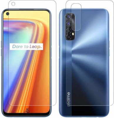 TevarSmart Front and Back Tempered Glass for Realme 7(Pack of 2)