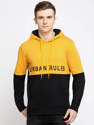 MANIAC Full Sleeve Color Block, Printed Men Sweatshirt