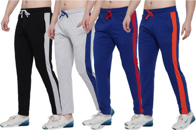 MYO Solid Men Multicolor Track Pants