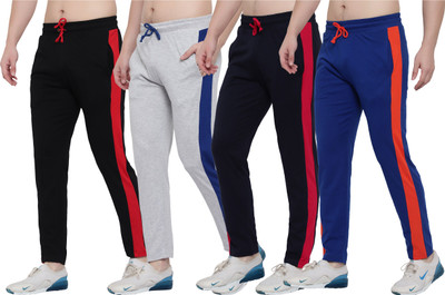 MYO Solid Men Multicolor Track Pants