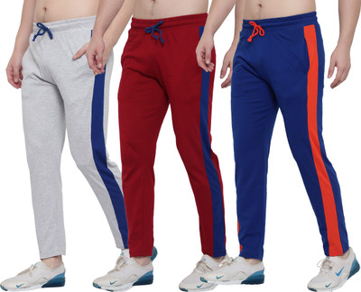 FASHA Striped Men Multicolor Track Pants