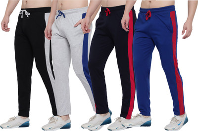 MYO Solid Men Multicolor Track Pants