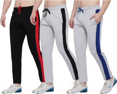 MYO Solid Men Multicolor Track Pants
