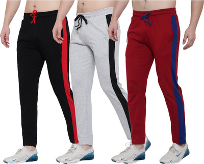 MYO Solid Men Multicolor Track Pants