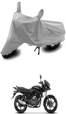 Wadhwa Creations Two Wheeler Cover for Bajaj(Pulsar 150, Silver)