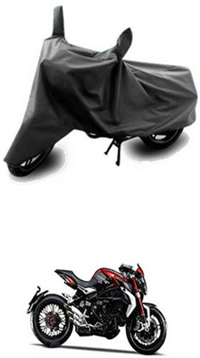 Vedika Collection Two Wheeler Cover for Hyosung(Grey)