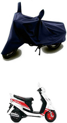 Wadhwa Creations Two Wheeler Cover for Mahindra(Blue)