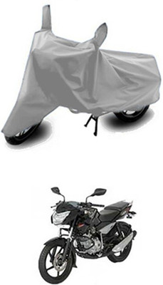 Wadhwa Creations Two Wheeler Cover for Bajaj(Pulsar 135 LS DTS-i, Silver)