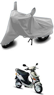 Vedika Collection Two Wheeler Cover for Hero(E Sprint, Silver)