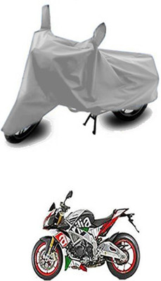 unik auto Two Wheeler Cover for Aprilia(Silver)