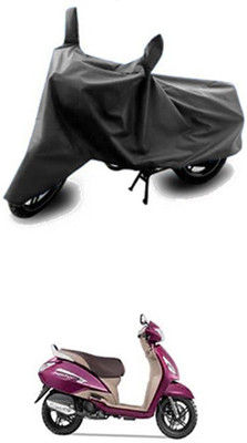 Wadhwa Creations Two Wheeler Cover for TVS(Jupiter, Grey)
