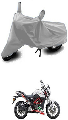 Utkarsh Two Wheeler Cover for DSK Benelli(TNT 25, Silver)