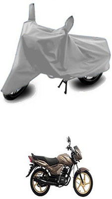 unik auto Two Wheeler Cover for TVS(Silver)