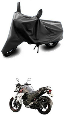 Vedika Collection Two Wheeler Cover for Yamaha(Grey)