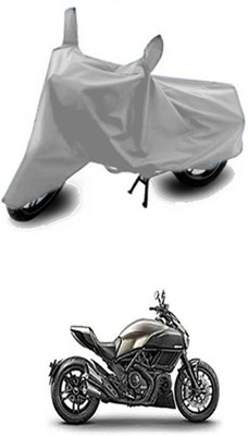 unik auto Two Wheeler Cover for Ducati(Silver)