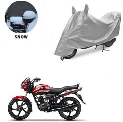 RPSENTTERPR Waterproof Two Wheeler Cover for TVS(Jive, Silver)